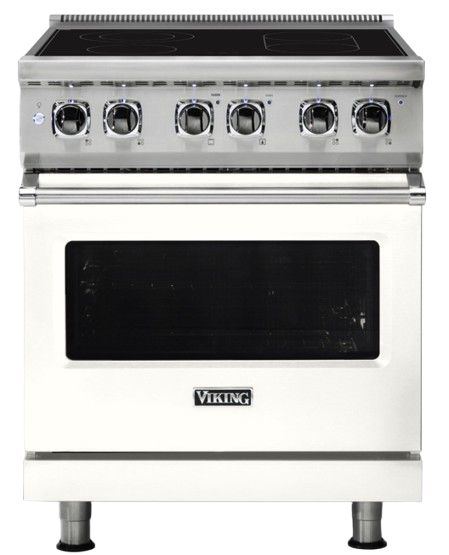 Viking® 5 Series 30'' Pure White Electric Range