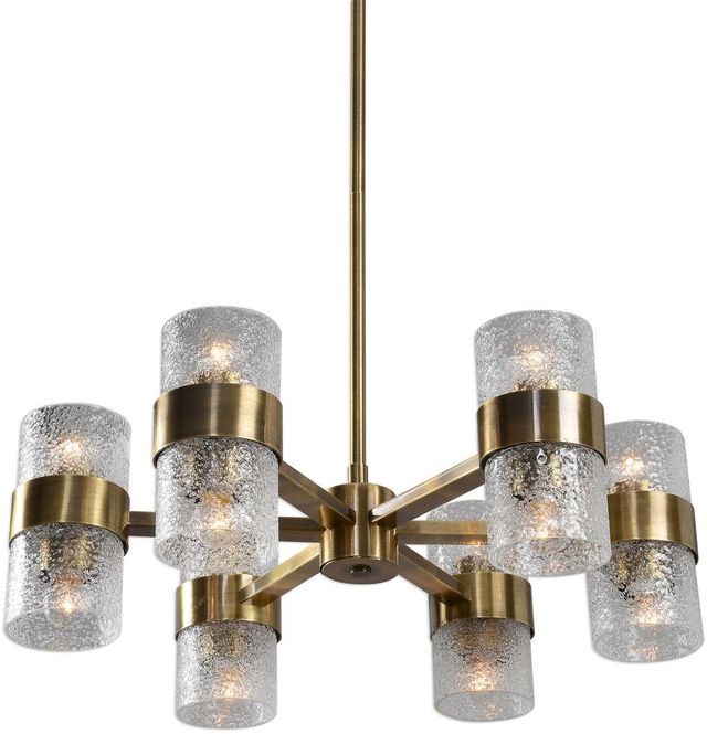 Uttermost® Marinot Antique Brass Chandelier-0