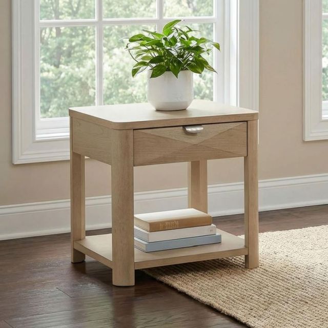 Coaster® Marcelo Light Elm End Table-1