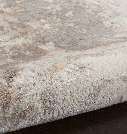 Nourison Home™ Elation Ivory Gray 5'x7' Style 3 Area Rug-4