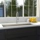 ZLINE Meribel 36" Stainless Steel Undermount Single Bowl Kitchen Sink with Bottom Grid-4