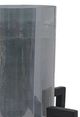 A & B Home Carina Black 11" Candle Holder-1