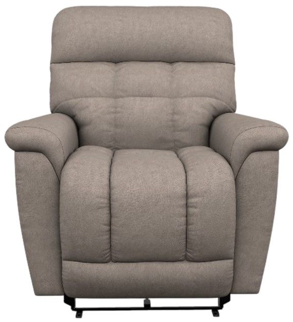 La-Z-Boy® Fulton Mushroom Power Wall Recliner with Headrest and Lumbar-1