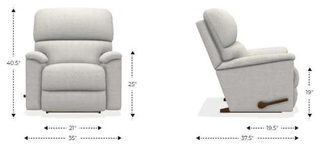 La-Z-Boy® Brooks Sand Manual Wall Recliner-2