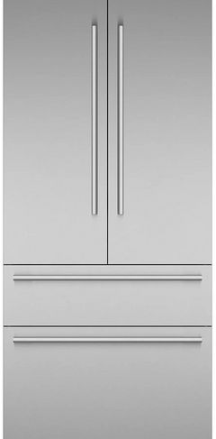 Thermador® Freedom® Masterpiece® 36 in. 18.7 Cu. Ft. Stainless Steel Built-in Counter Depth French Door Freezer