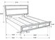 Coaster® Miranda 5-Piece Black Full Storage Bedroom Set-2