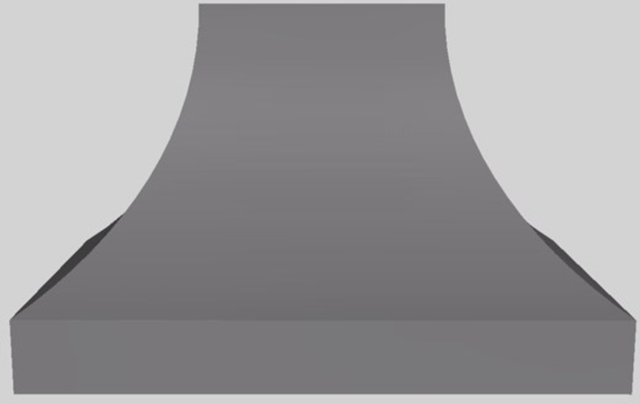 Vent-A-Hood® Designer Series 48" Gunsmoke Wall Mounted Range Hood-0