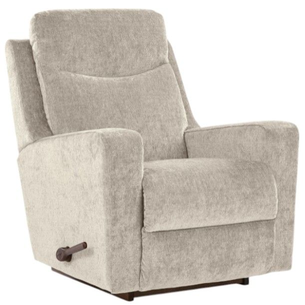 La-Z-Boy® Emmons Ivory Manual Rocking Recliner -0
