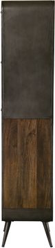 Howard Miller® Aged Century Aged Iron/Rustic Wine & Bar Cabinet-2
