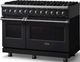Viking® 5 Series 48" Onyx Pro Style Dual Fuel (LP) Range with Polished Chrome Trim-3