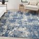 Nourison Home™ Grafix Navy Blue 5'x7' Area Rug-5