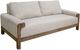 International Furniture Direct Sedona Ecru Beige Loveseat-0