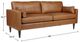 Best® Home Furnishings Trafton Brown Leather Sofa-3