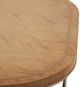 Michael Amini® Villa Cherie Caramel Oval Cocktail Table-4