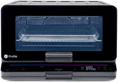 GE Profile™ 0.83 Cu. Ft. Black Smart Air Fryer Countertop Oven