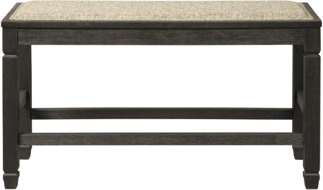 Signature Design by Ashley® Tyler Creek Antique Black Counter Height Dining Bench-1