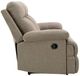 Signature Design by Ashley® Side-Swipe Mocha Manual Reclining Sofa-2