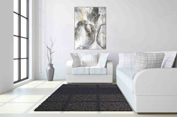 Classy Art Floating Tempered Glass with Foil Wall Art-2