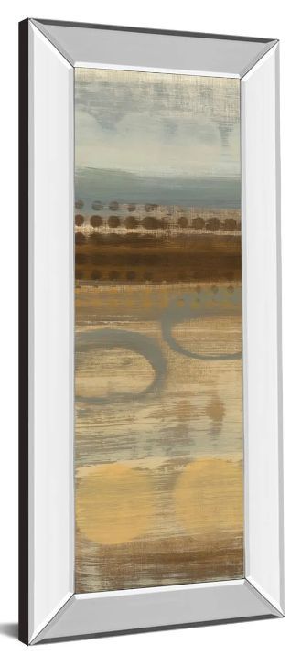 Classy Art Movement Panel l by Jeni Lee Mirror Framed Wall Art-1