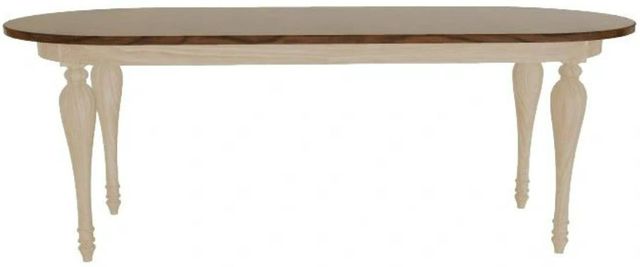 Mavin Customizable 84" Oval Dining Table-1