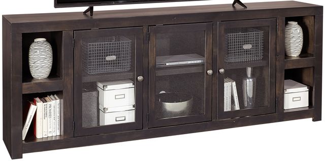 aspenhome® Avery Loft Ghost Black 84" Console with 3 Doors-0