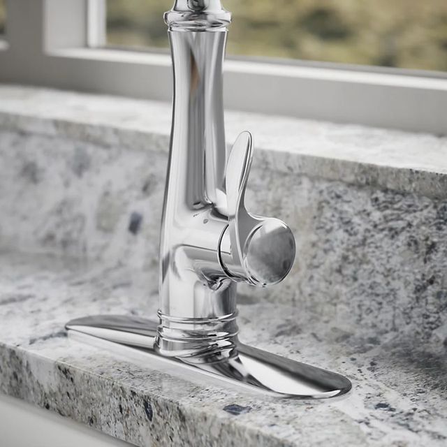 KOHLER® Bellera® Polished Chrome Touchless Kitchen Sink Faucet with 3-Function Sprayhead-4