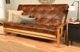 Kodiak Furniture Oregon Trail Saddle 8" Coil Hinged Innerspring Queen Futon Mattress -2