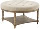 Olliix by Martha Stewart Cedric Cream Accent Ottoman-1