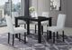 Global Furniture USA 5-Piece Black/Silver Dining Set-2