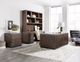 Hooker® Furniture House Blend Work Your Way Dark Roast Executive Desk-1