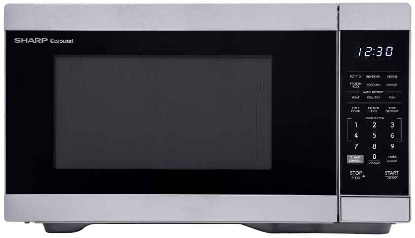 キッチン家電 SHARP Sharp® 1.1 Cu. Ft. Stainless Steel Countertop Microwave | Big
