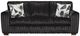 Affordable Furniture 7602 Lush Black Sofa-2