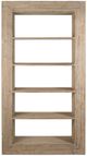 Dovetail Furniture Amaya Light Warm Wash Sealed Bookcase-1