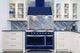 Ilve® Majestic II Series 48" Midnight Blue Wall Mounted Chimney Style Range Hood-3