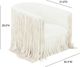 TOV Furniture Shag Me Ivory Swivel Accent Chair-2