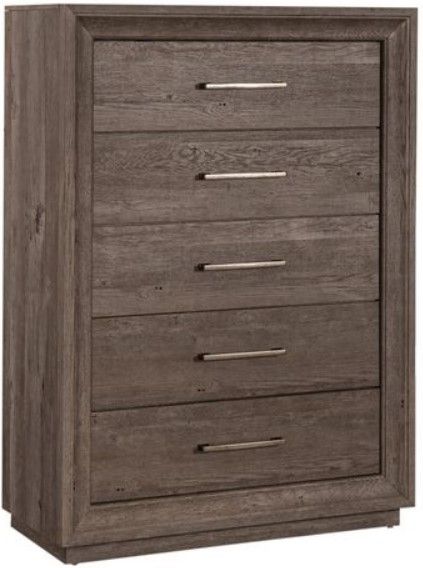 Liberty Furniture Horizons 4-Piece Graystone Bedroom Set-3