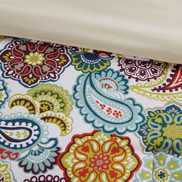 Olliix by Mi Zone Tamil Multi King/California King Comforter Set-3