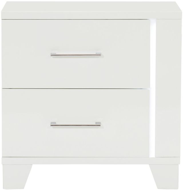Homelegance® Kerren White Nightstand-2