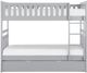 Homelegance® Orion Gray Youth Twin/Twin Bunk Bed with Trundle -0