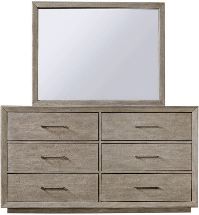 Aspenhome® Platinum Gray Linen Dresser-1