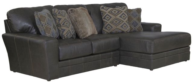 Jackson Furniture Denali 2-Piece Steel Right-Arm Facing Loveseat Sectional and Chaise-0