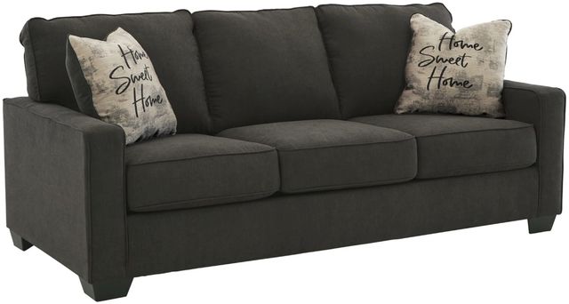 Signature Design by Ashley® Lucina Charcoal Sofa-0