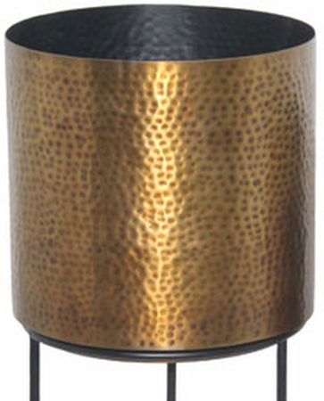 Signature Design by Ashley® Donisha 2-Piece Antique Brass Planter Set-1