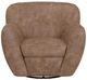 International Furniture Direct Tamesis Brown Swivel Accent Chair-1