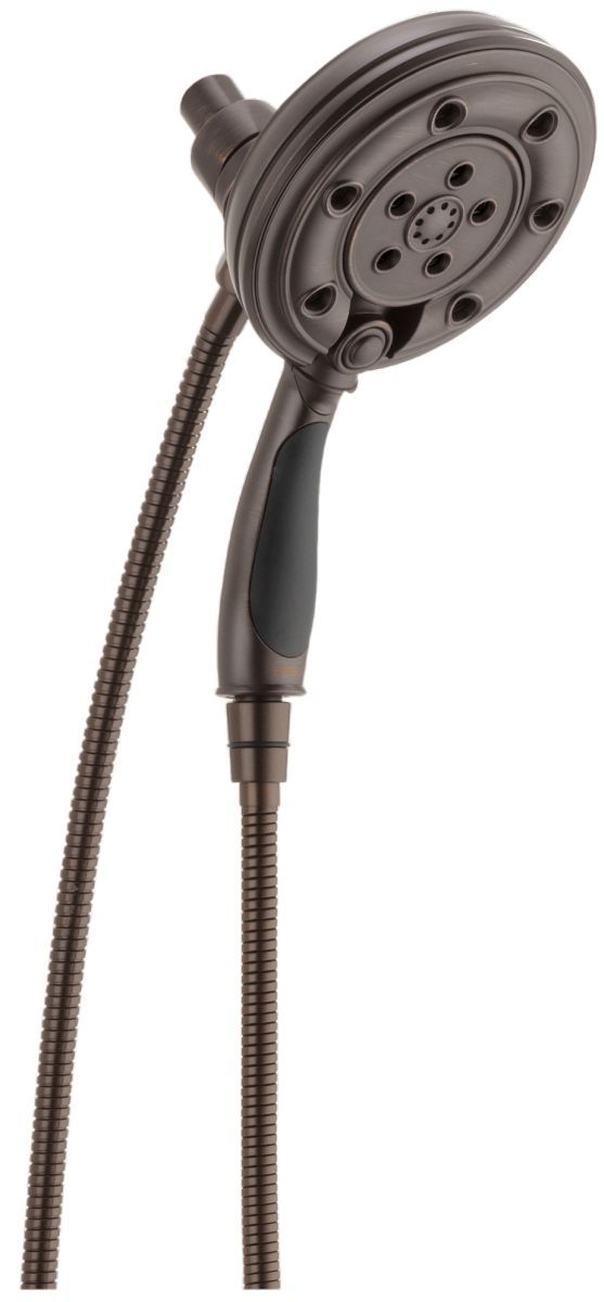 Brizo Essential™ Venetian Bronze® Classic Round H2Okinetic® Multi-Function Hydrati® 2-in-1 Shower-0
