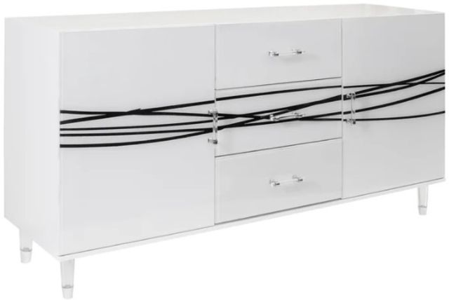 Stylecraft Austin Allen James White Credenza-0