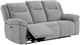 Kate Preston Home Everest Gray Power Reclining Sofa with Power Headrest-2