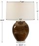 Uttermost® Rye Glazed Brown Table Lamp-3