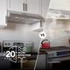 Broan® Glacier 1 Series 42" Stainless Steel Under Cabinet Range Hood-3