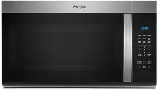 Whirlpool® 1.7 Cu. Ft. Stainless Steel Over the Range Microwave
